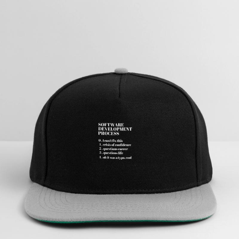 Softwareentwicklung Funny Coding Programming Snapback Cap