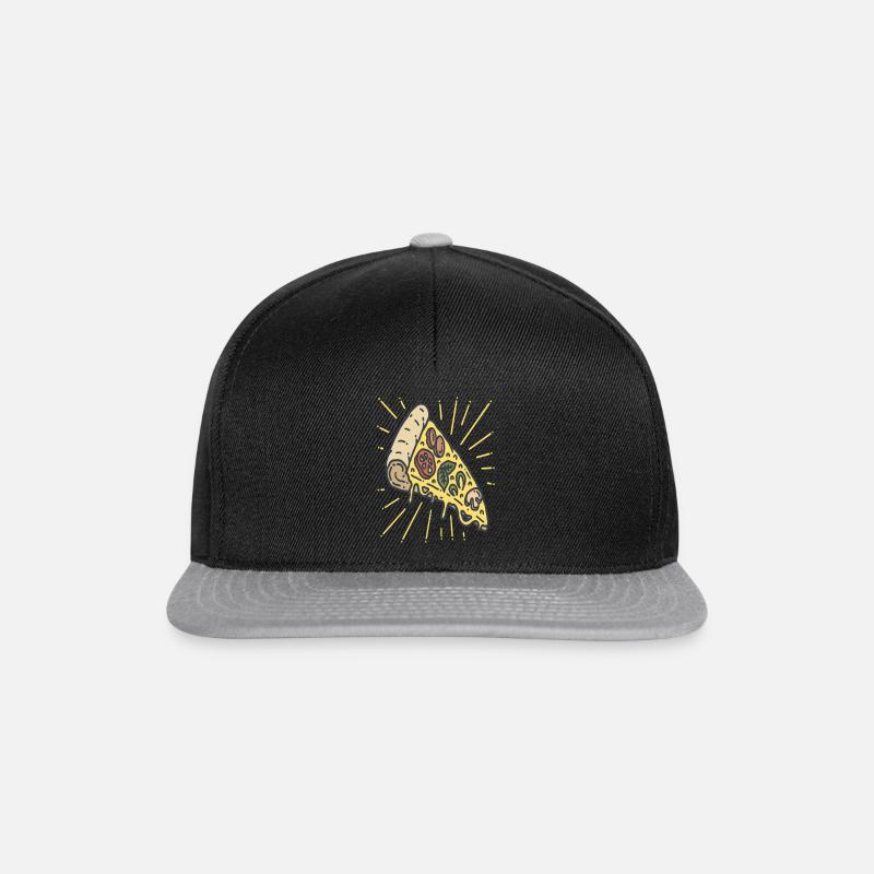 Pizza Pizza - Casquette snapback - noir/gris