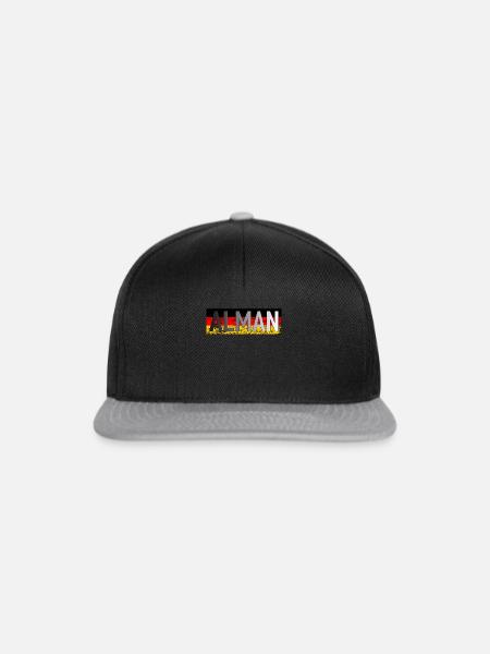 Alman - Snapback Cap - Schwarz/Grau