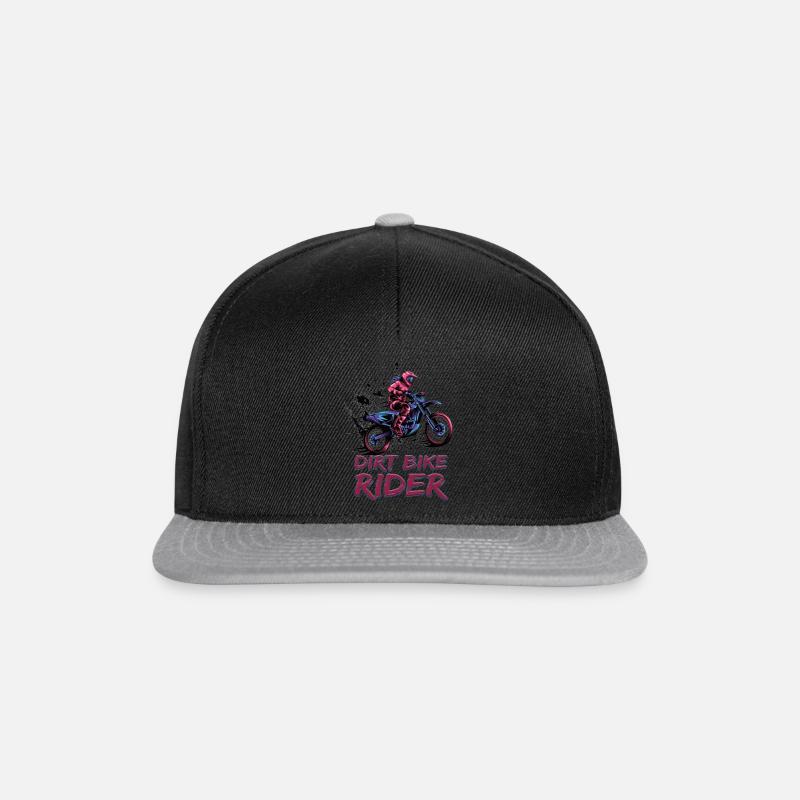 Maria - Snapback Cap - Schwarz/Grau