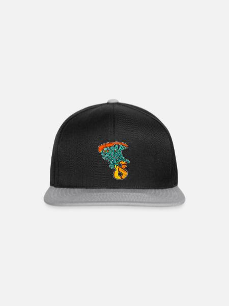 Basketball Kinder 8 Geburtstag 8 Jahre Sport - Snapback Cap - Schwarz/Grau