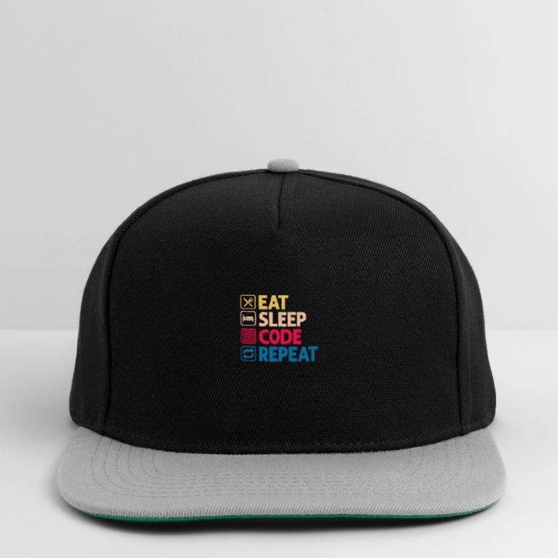 Programmierer Code Informatik Coder Geschenk Snapback Cap