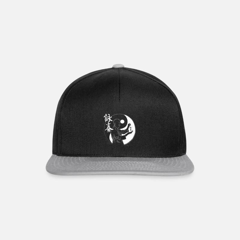 Ving Tsun Kung Fu - Snapback Cap - Schwarz/Grau