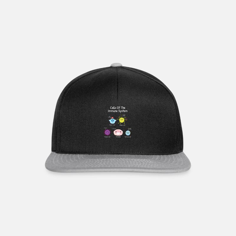 Science Cell Immun System Macrophage Dendritic - Casquette snapback - noir/gris
