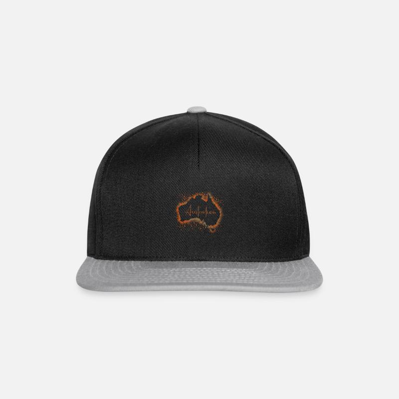 Australia - Snapback Cap - black/grey