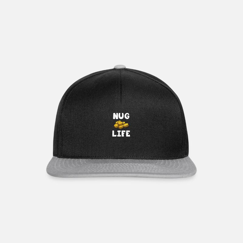 Nug Life - Snapback Cap - black/grey
