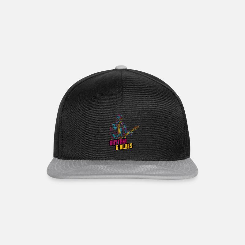 Rhythm & Blues - Casquette snapback - noir/gris