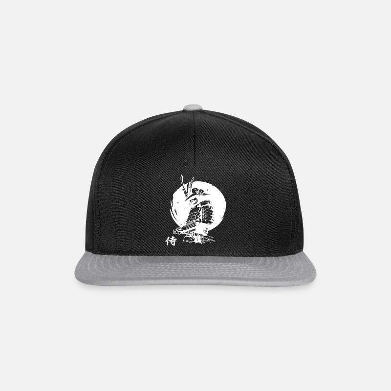 LE SAMOURAÏ - Casquette snapback - noir/gris