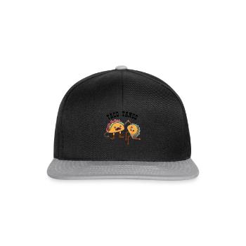 TACO TANGO - Casquette snapback - noir/gris - Devant