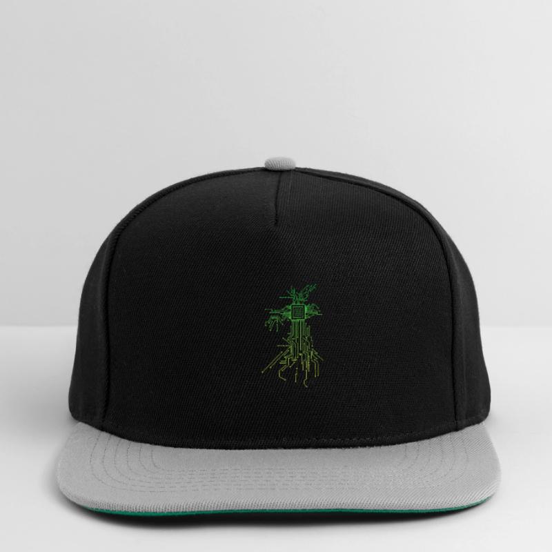 PCB circuit boards layout CPU heart computer admin nerd Snapback Cap