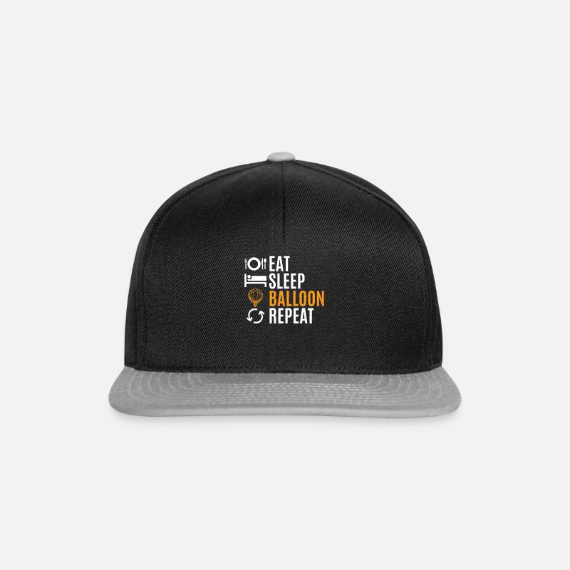 Palloncino - Snapback Cap - nero/grigio