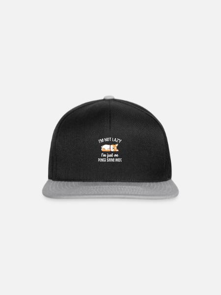 Corgi - Snapback Cap - Schwarz/Grau