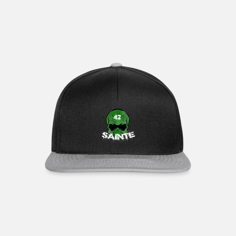 Saint-Etienne - Sainté - 42 - Snapback Cap - black/grey