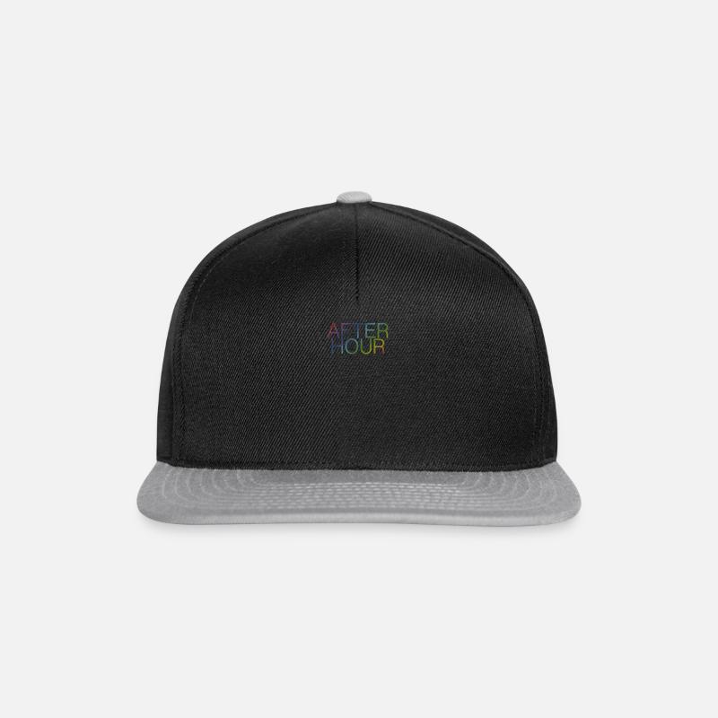 BESTSELLER- After Hour Techno never sleep - Snapback Cap - Schwarz/Grau