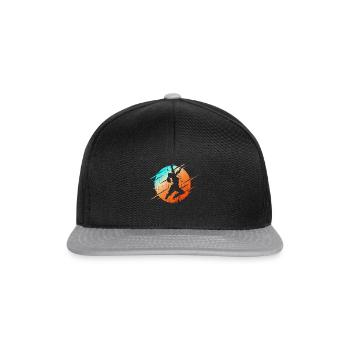 CLIMBING Extreme Sports Climbing - Snapback Cap - black/grey - Front
