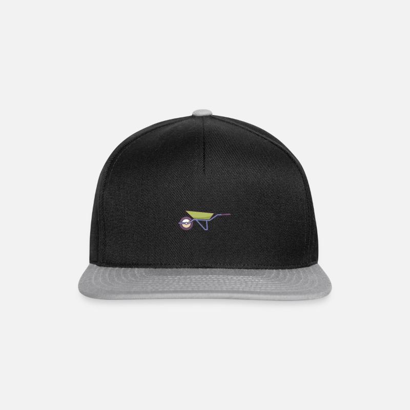 Wheelbarrow - Snapback Cap - black/grey