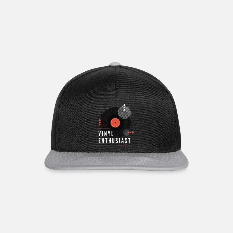Musik - Snapback Cap - Schwarz/Grau