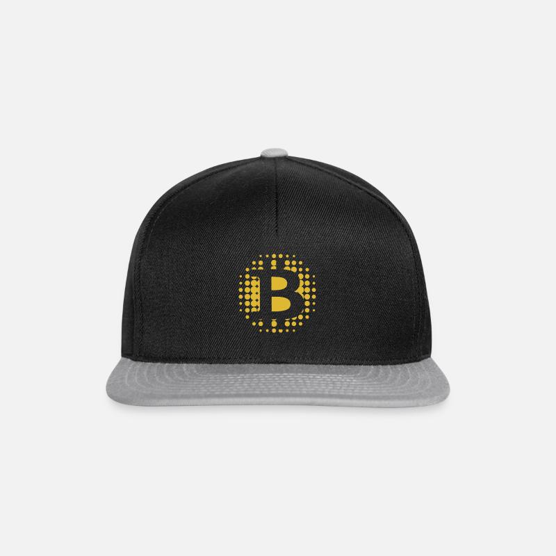 Bitcoin - Acheter Bitcoin - Casquette snapback - noir/gris