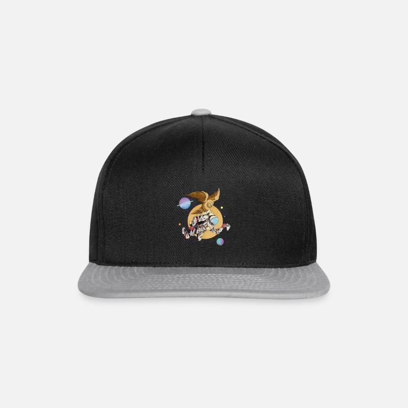 Contrôleurs de l’espace - Casquette snapback - noir/gris