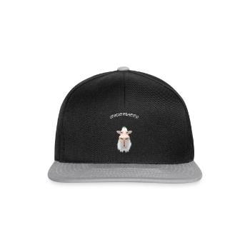 leadersheep - Casquette snapback - noir/gris - Devant