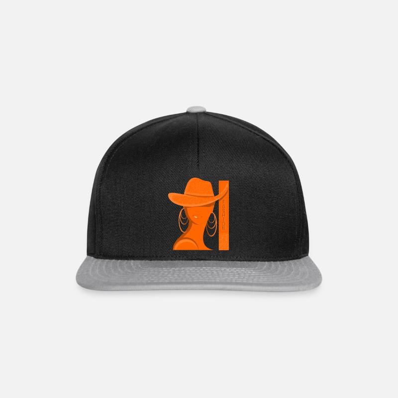 Orange Mode - Snapback Cap - Schwarz/Grau
