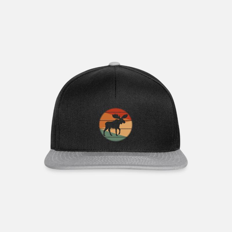 Elk - Snapback Cap - black/grey