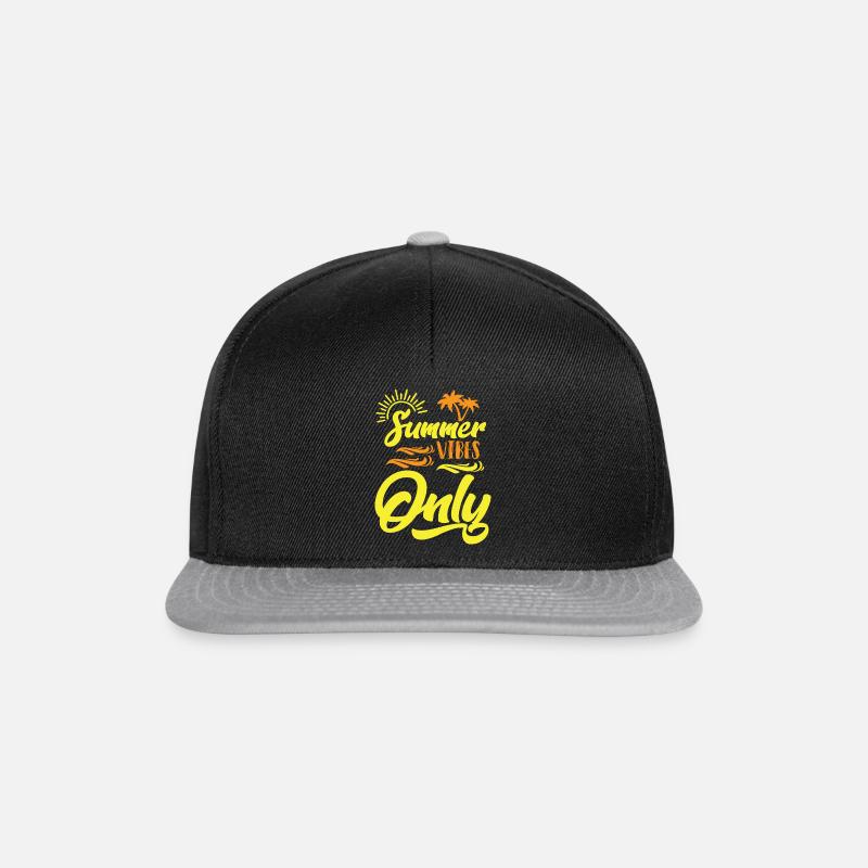 SUMMER - Snapback Cap - Schwarz/Grau