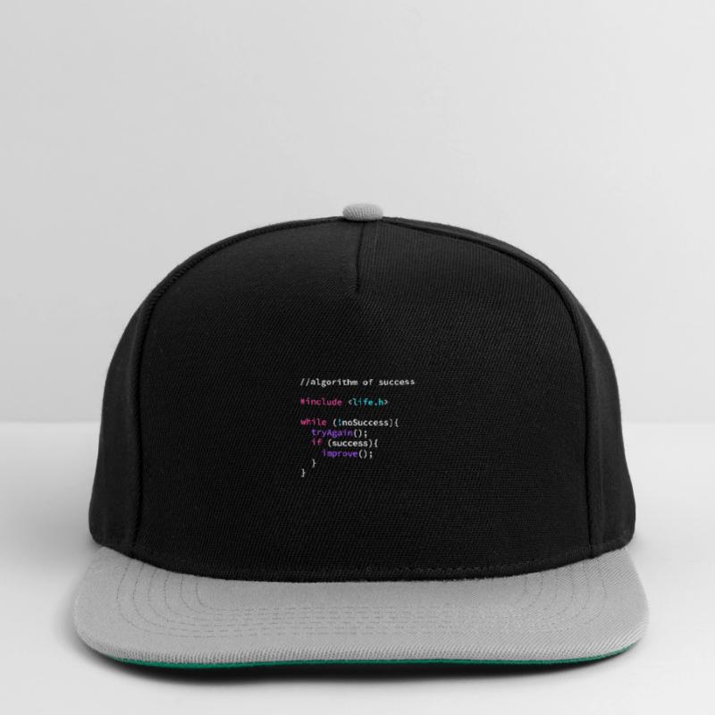 Algorithmus Erfolg Programmierer Programmcode Snapback Cap