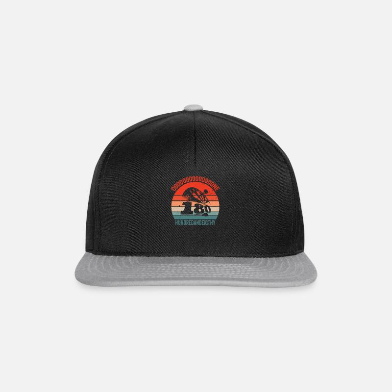 Fléchettes Fléchettes Bullseye Fléchettes - Casquette snapback - noir/gris