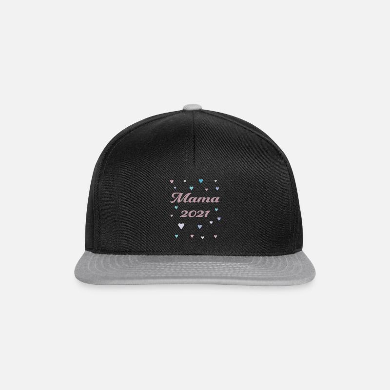 Mama 2021 - Snapback Cap - Schwarz/Grau