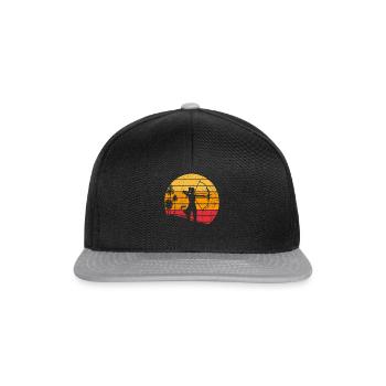 Sunset Archers Tir à l’arc Sports à l’arc - Casquette snapback - noir/gris - Devant