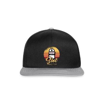 Slot Machine Master - Snapback Cap - Schwarz/Grau - Vorne