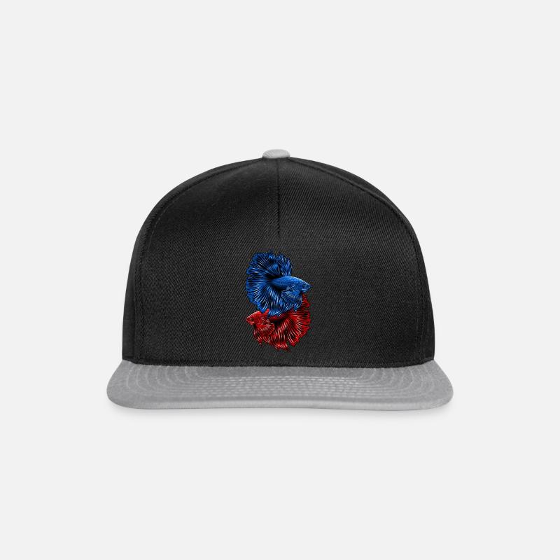 Bettas - Snapback Cap - Schwarz/Grau