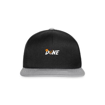 Maîtrise Baccalauréat fait - Casquette snapback - noir/gris - Devant