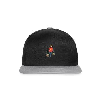 Vietnam I Hanoi Scooter Pho Bo motif de voyage pour - Casquette snapback - noir/gris - Devant