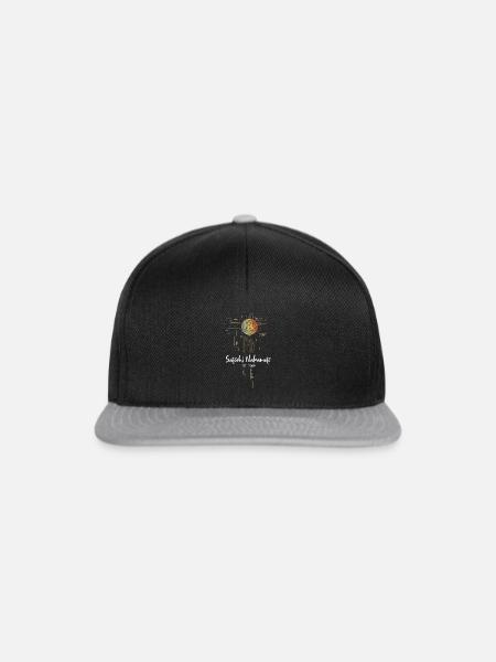 Satoshi Nakamoto Bitcoin - Snapback Cap - Schwarz/Grau