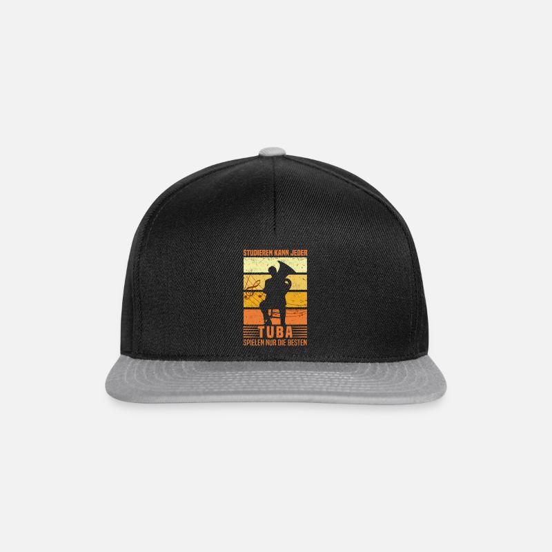 Tuba - Snapback Cap - Schwarz/Grau