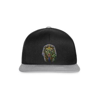 Zombie Pharaoh Egyptian Mummy - Snapback Cap - black/grey - Front
