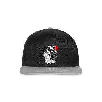 Japanese weapons - Snapback Cap - black/grey - Front