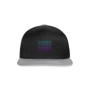 Hekatoncheires Greek Mythology Ancient Retro - Snapback Cap - black/grey - Front