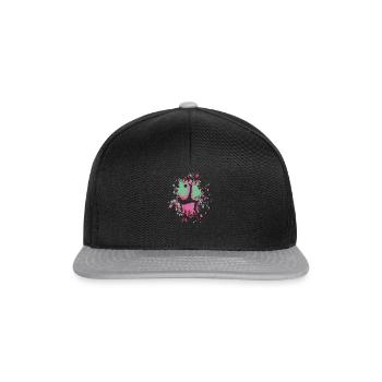 Soccer Light Scissor Kick Color Splash - Casquette snapback - noir/gris - Devant