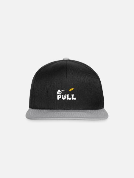 Pull Tontaubenschießen - Snapback Cap - Schwarz/Grau