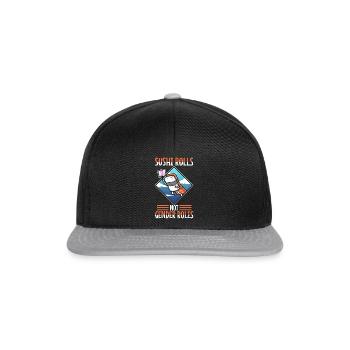 Rouleaux de sushi pas les rôles de genre - Casquette snapback - noir/gris - Devant