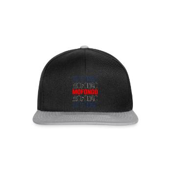 Mofongo Puerto Rican Food Latin Dominican Foodie - Snapback Cap - black/grey - Front