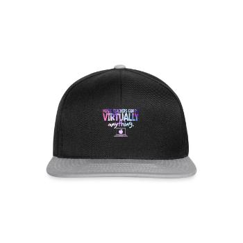 Music Teachers Can Do Virtually Anything Chorus - Snapback Cap - black/grey - Front