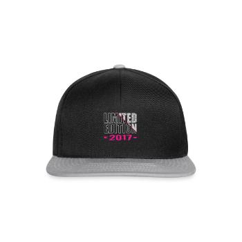 Édition limitée 2017 - Casquette snapback - noir/gris - Devant