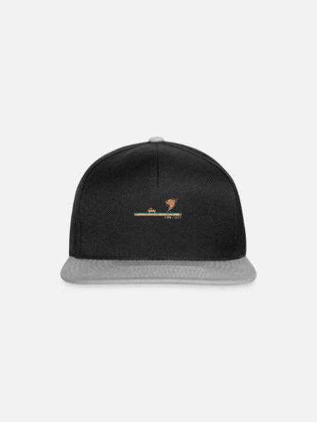 Storm Chaser Hurricane Meteorology - Snapback Cap - Schwarz/Grau