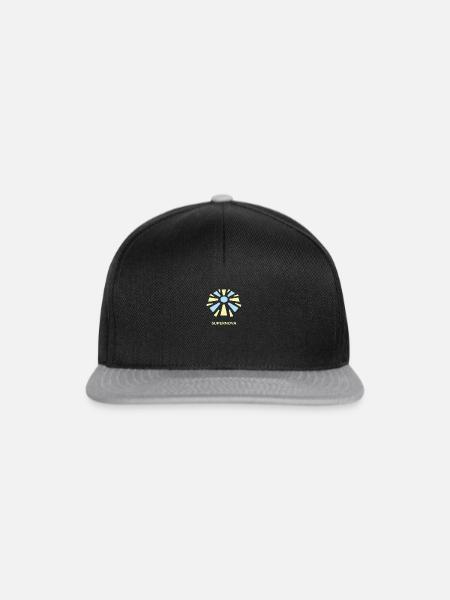 Supernova Astronomy Original Konzept - Snapback Cap - Schwarz/Grau