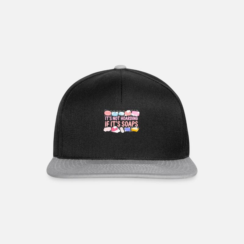 Soap Making Crafting It's Not - Snapback Cap - Schwarz/Grau