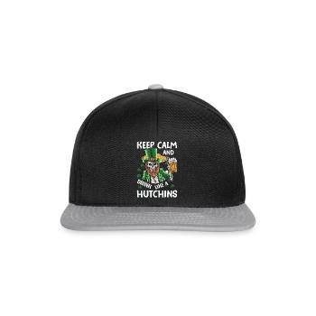 Like a Hutchins - Snapback Cap - Schwarz/Grau - Vorne